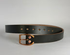 Copper Horseshoe Belt - Oak Bark Racing Green
