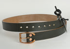 Copper Horseshoe Belt - Oak Bark Racing Green