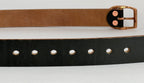 Copper Horseshoe Belt - Oak Bark Racing Green
